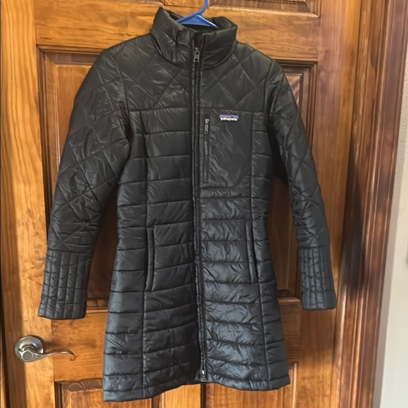 Patagonia Jackets & Blazers - Patagonia Black Radalie Quilted Parka Coat
